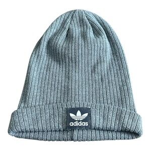 Adidas Originals Ribbed Knit Beanie – Gray